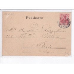 MAIZIERES: café michels, scène de rue - état