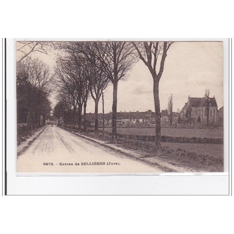 SELLIERES : entrée de sellieres - tres bon etat