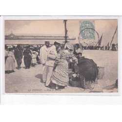 LE TREPORT: scène de marché - très bon état