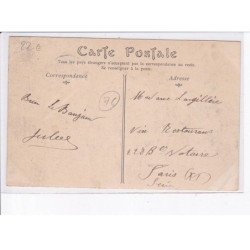 LE TREPORT: scène de marché - très bon état