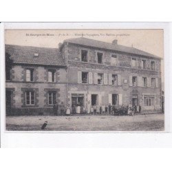 SAINT-GEORGES-de-MONS: hôtel des voyageurs, Vve mathieu - très bon état