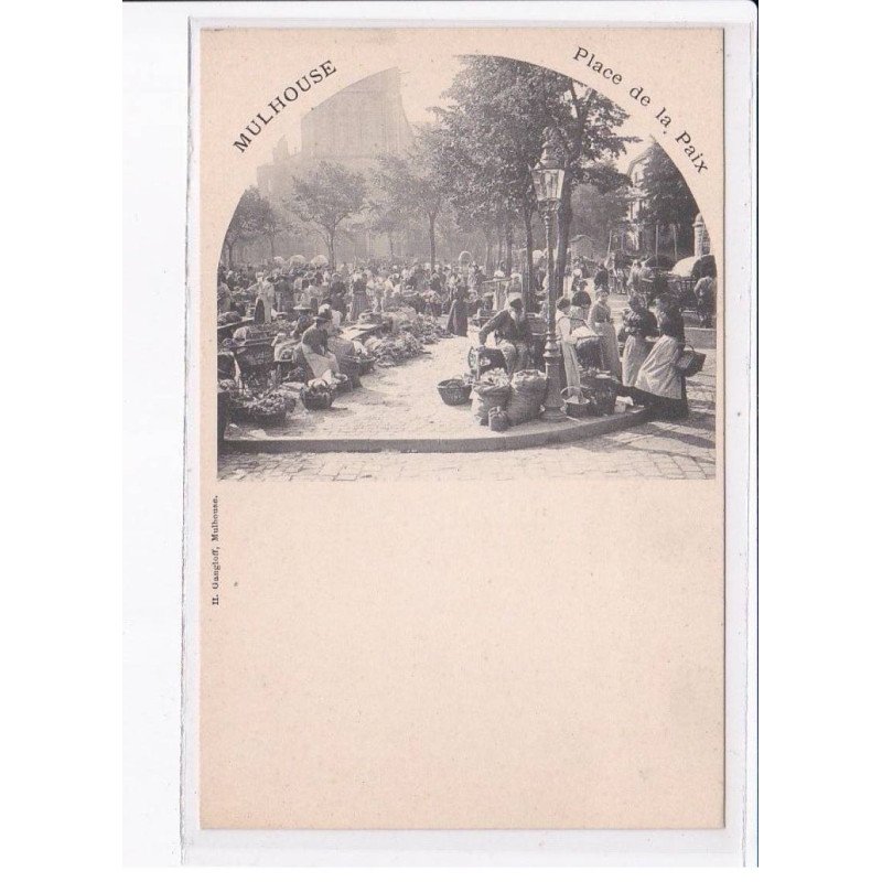 MULHOUSE: place de la paix - très bon état