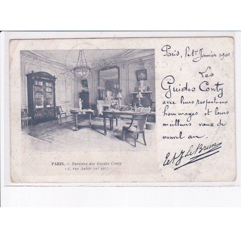 PARIS: 75009 bureaux des guides conty - état