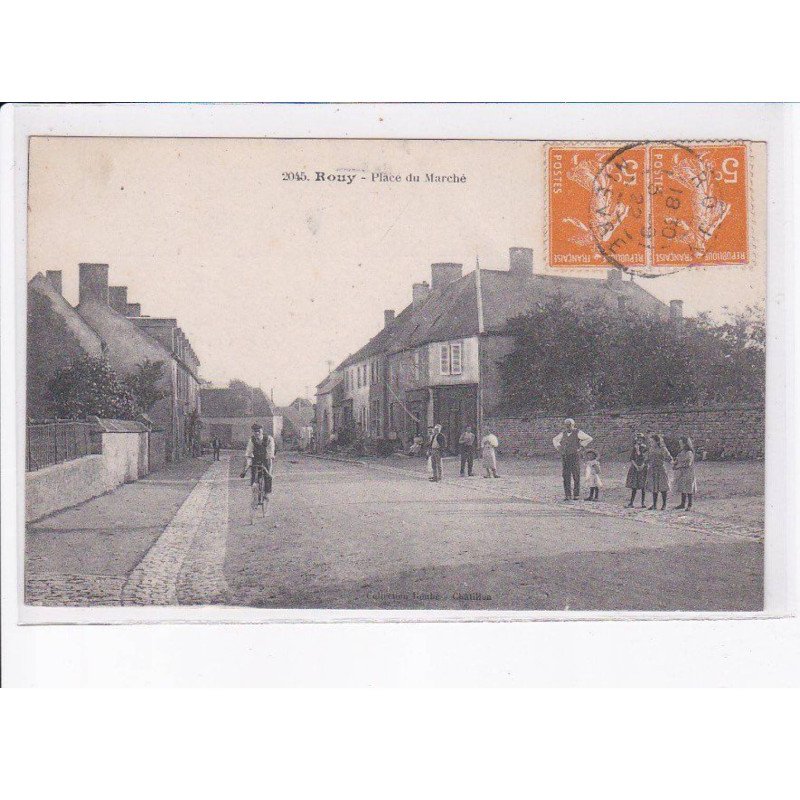 ROUY: place du marché - très bon état