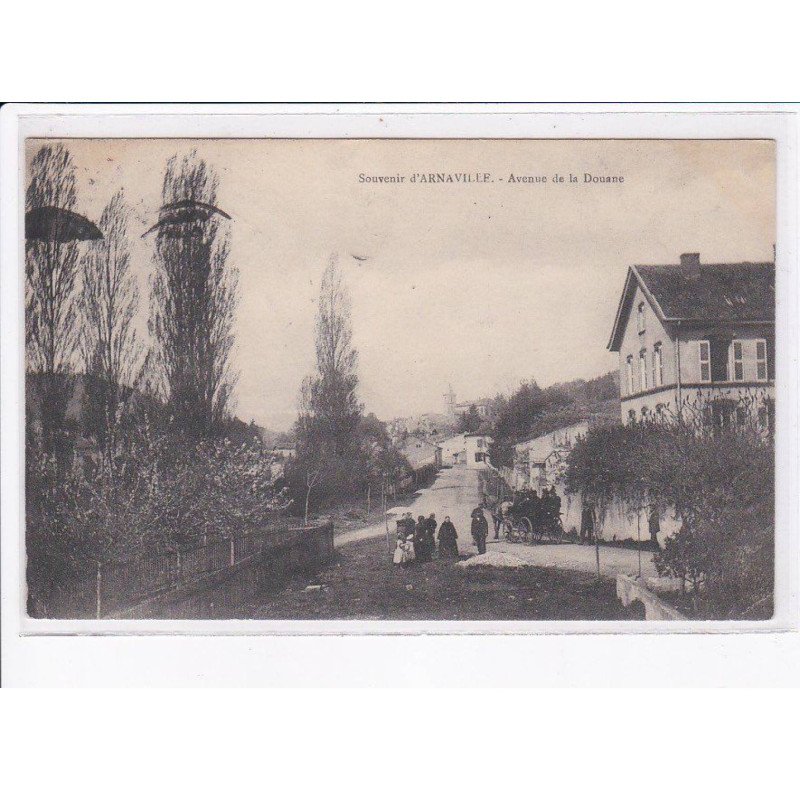 ARNAVILLE: souvenir, avenue de la douane - très bon état