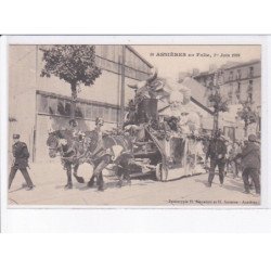 ASNIERES: en folie 1er juin 1924 - très bon état
