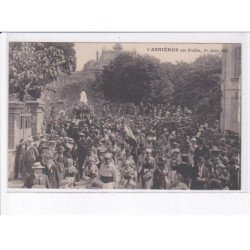 ASNIERES: en folie 1er juin 1924 - très bon état