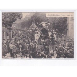 ASNIERES: en folie 1er juin 1924 - très bon état