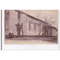 SAINTE-EULALIE-en-BORN : l'eglise - tres bon etat