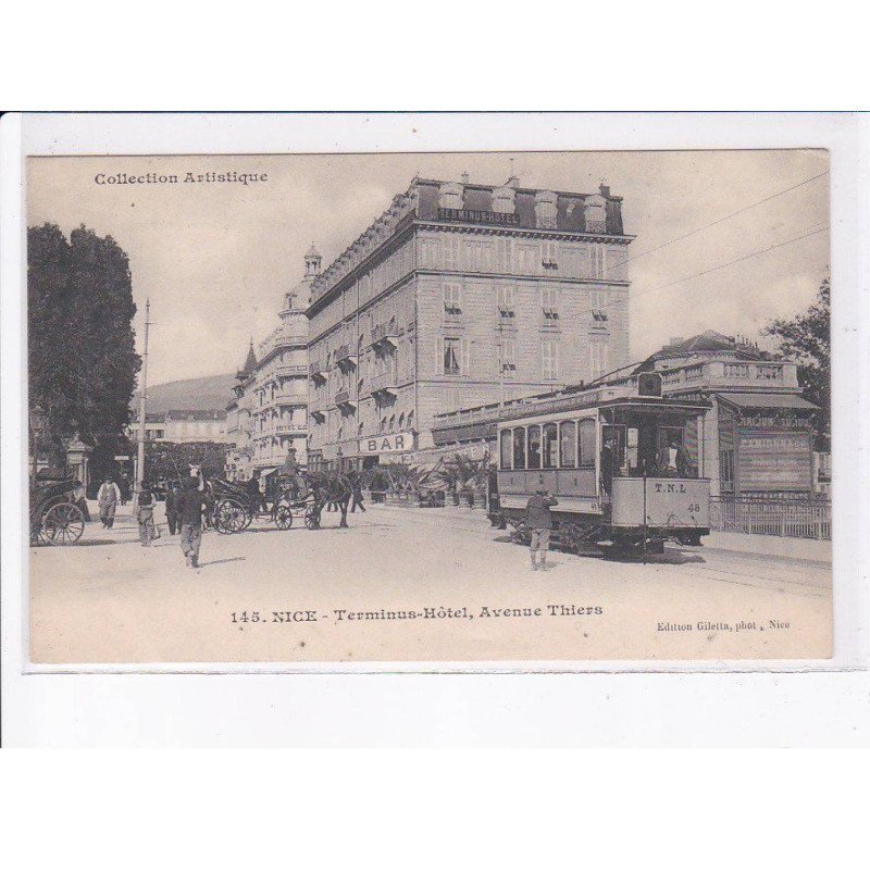 NICE: terminus-hôtel, avenue thiers, tramway - très bon état