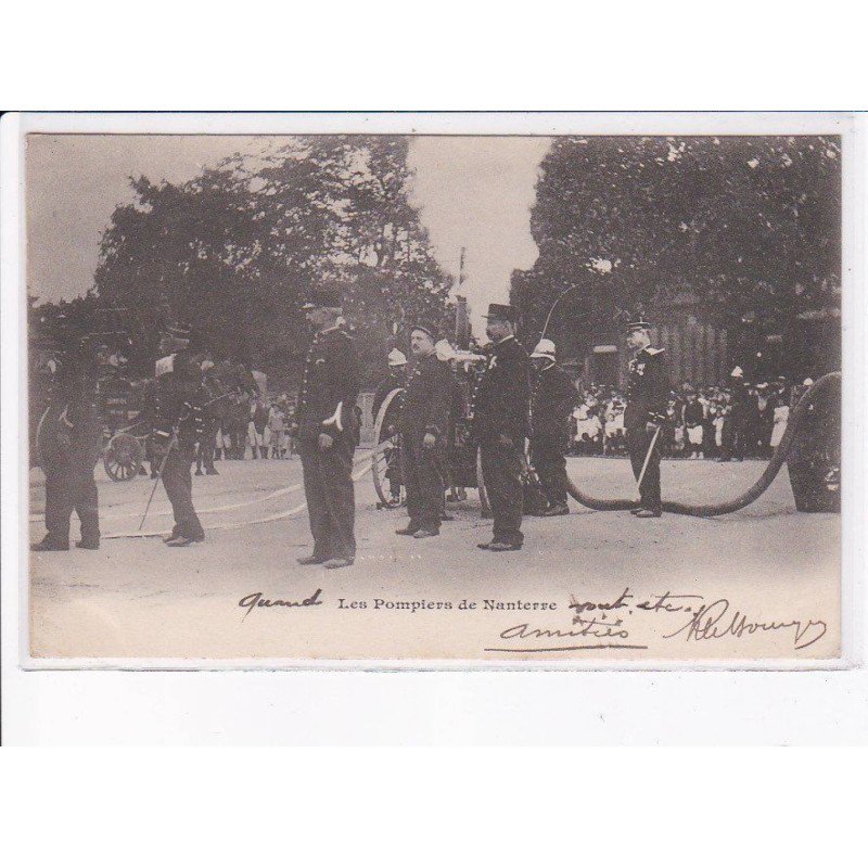 NANTERRE: les pompiers de nanterre - très bon état