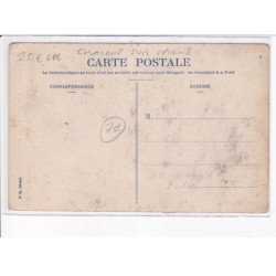 CHALONS-sur-MARNE: l'ingénieur moilledard expliquant le fonctionnement de sa fameuse pompe - état