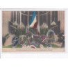 NOISSEVILLE: inauguration du monument français, la catafalque et les couronnes à la cathédrale - très bon état