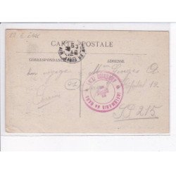 AMBERIEU: réception des grands blessés à leur passage à ambérieu en rentrant d'allemagne - état