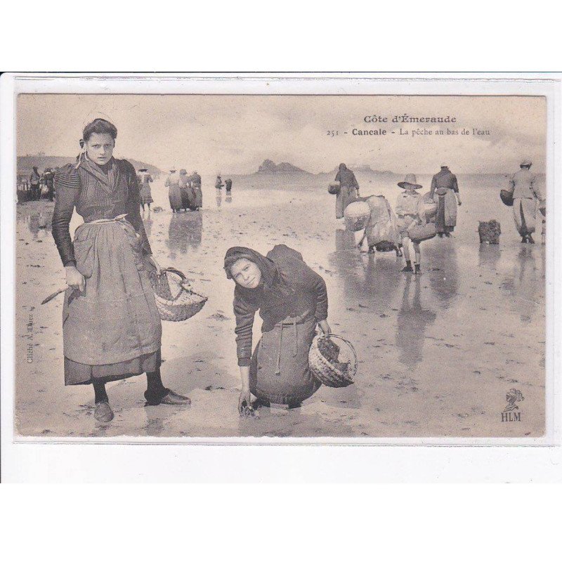 CANCALE: la pêche au bas de l'eau - très bon état