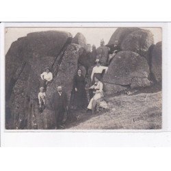 LE MONT-DORE: touristes et rochers - très bon état