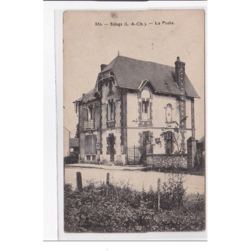 SOINGS : la poste - tres bon etat