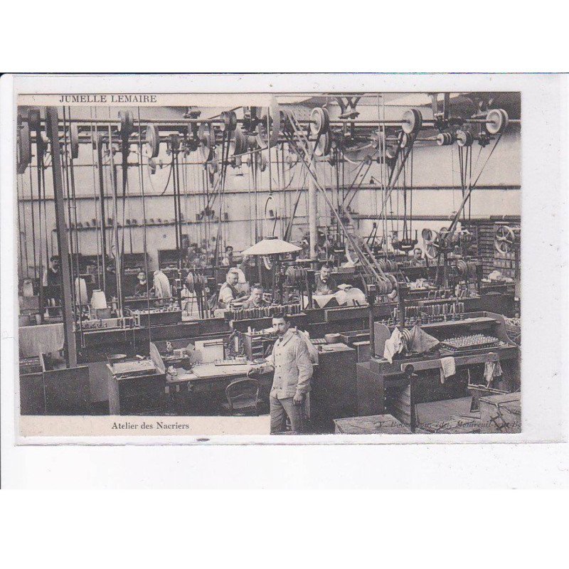 SEINE SAINT-DENIS: jumelle lemaire, atelier des nacriers - état (décollée)