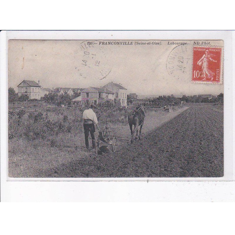 FRANCONVILLE: labourage - très bon état