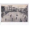 GALLARGUES: courses de taureaux sur la place de la mairie - très bon état