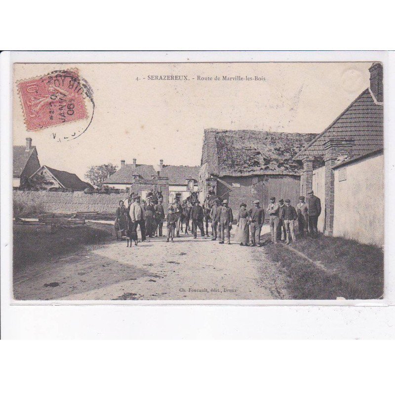 SERAZEREUX: route de marville-les-bois - très bon état