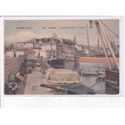 CANNES: vue prise de la jetée, le port - très bon état