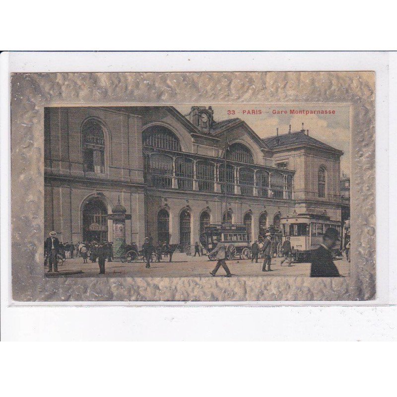PARIS: 75015, gare montparnasse, tramway - très bon état