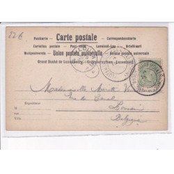 LUXEMBOURG: vue prise du pont du grund - très bon état