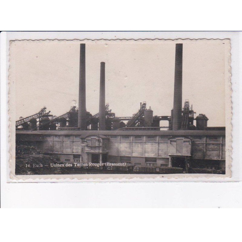 LUXEMBOURG: usines des terre-rtouges (brasseur) - état