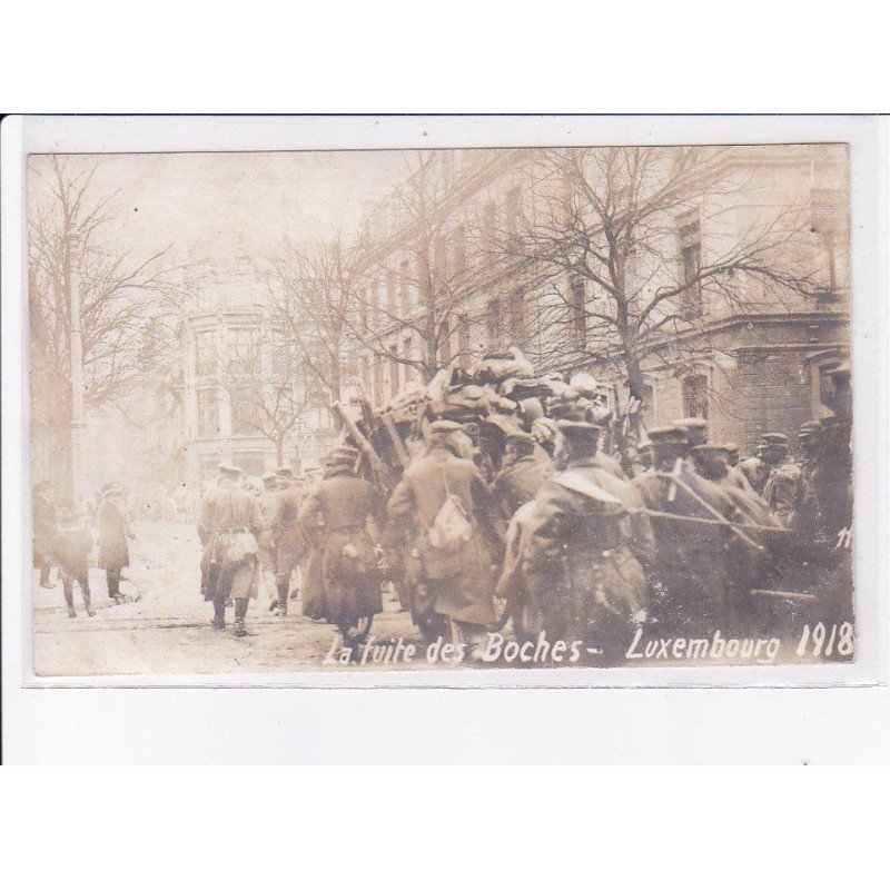 LUXEMBOURG: la fuite des boches 1918 - état