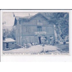 ITALIE: VAL D'AOSTA: AOSTA: près saint-didier, albergo villa plassier - état