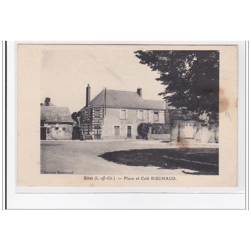 BINAS : place et café rieumaud - etat