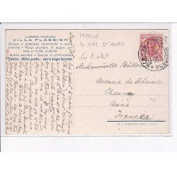 ITALIE: VAL D'AOSTA: AOSTA: près saint-didier, albergo villa plassier - état