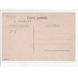 SUISSE: FRIBOURG: BULLE: société de musique de la ville de bulle 1870-1904 - très bon état