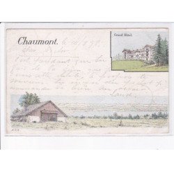 SUISSE: NEUFCHATEL: CHAUMONT: grand hôtel - très bon état