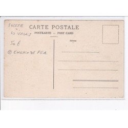 SUISSE: VALAIS: express du simplon locomotive électrique, chemin de fer - très bon état