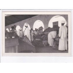 AFRIQUE: SOUDAN: khartoun, photo des halles en 1953 - très bon état