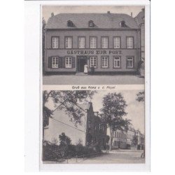ALLEMAGNE: RHENANIE-PALATINAT: KONZ: gruss aus kon, gasthaus zur post - très bon état