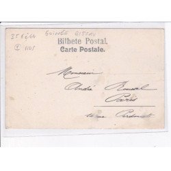 GUINEA-BISSAU: nus, femme, papel en costume de fête - état