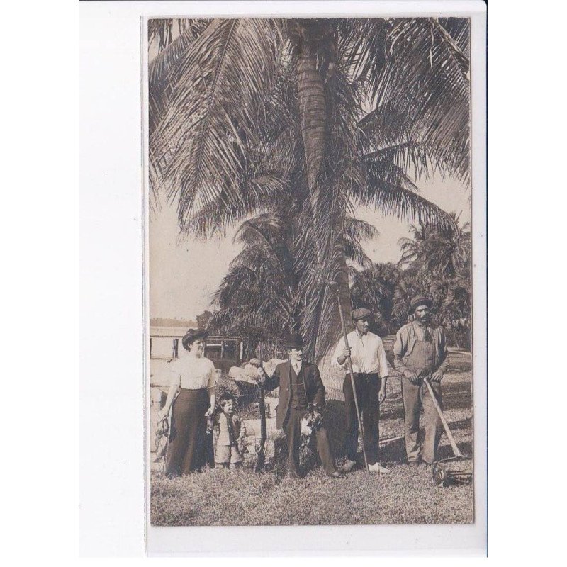 ALGERIE: chasse à tir, jardinier - très bon état