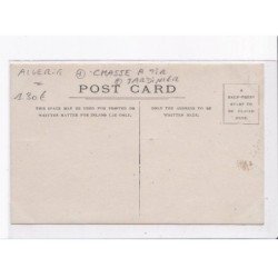 ALGERIE: chasse à tir, jardinier - très bon état