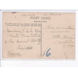 ILE MAURICE: CUREPIPE: case d'indiens - état