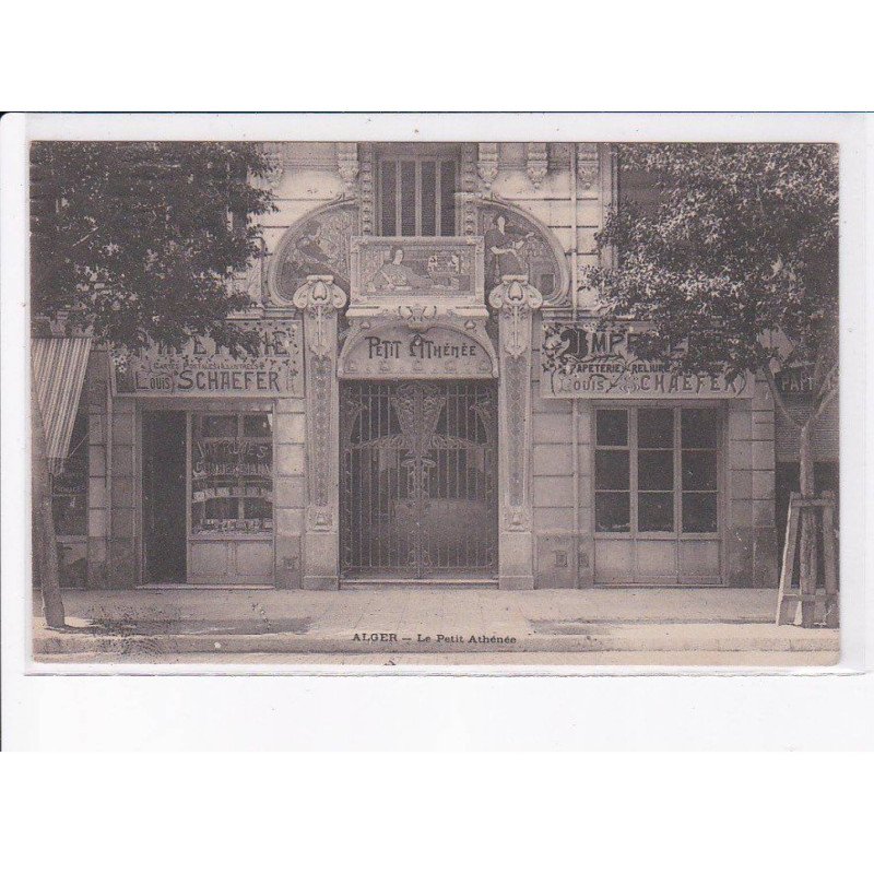 ALGERIE: ALGER: le petit athénée, art nouveau - très bon état
