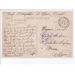 MAROC: OUDJA: cantine azuelos, route du camp, articles militaires, comestibles, cartes postales, judaïca - très bon état