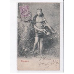 SINGAPOUR: femme nue, nus, nude - très bon état