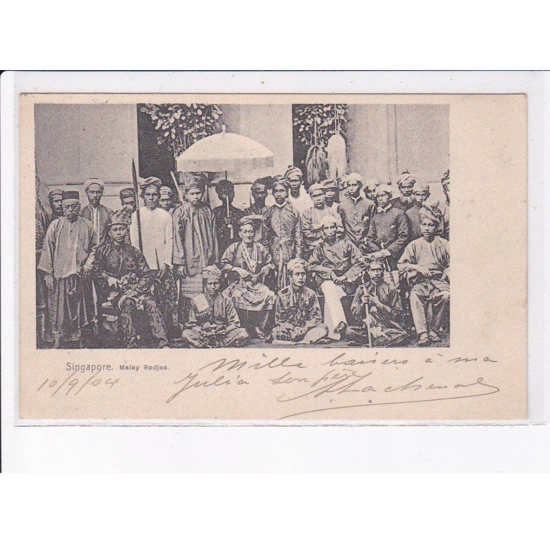 SINGAPOUR: malay radjas - très bon état