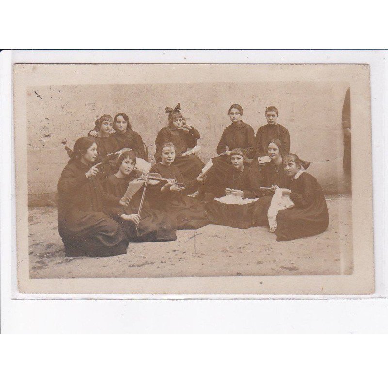 ALGERIE: judaïca, filles, violon - très bon état