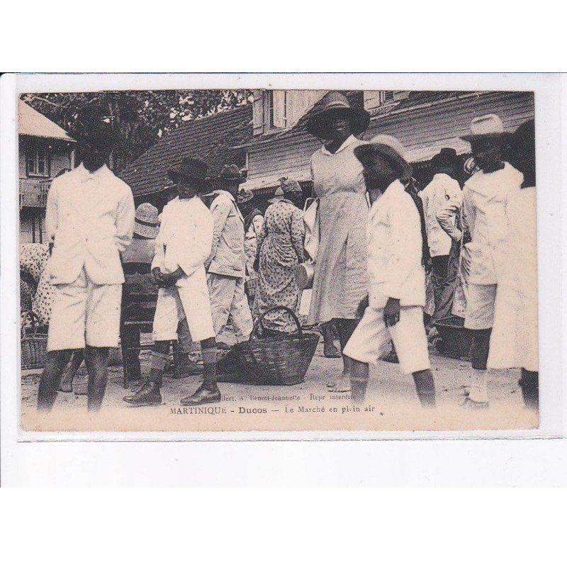 MARTINIQUE: ducos, le marché en plein air - très bon état