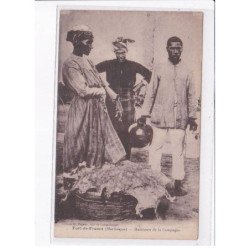 MARTINIQUE: FORT-de-FRANCE: habitants de la campagne - très bon état