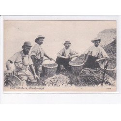 ROYAUME-UNI: ANGLETERRE: YORKSHIRE: FLAMBOROUGH: cliff climbers - très bon état